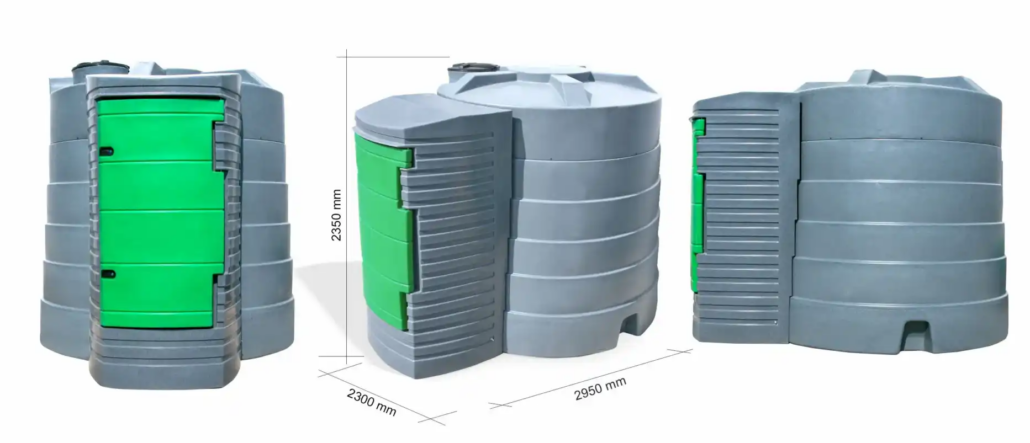 Plastikmahuti 5000L