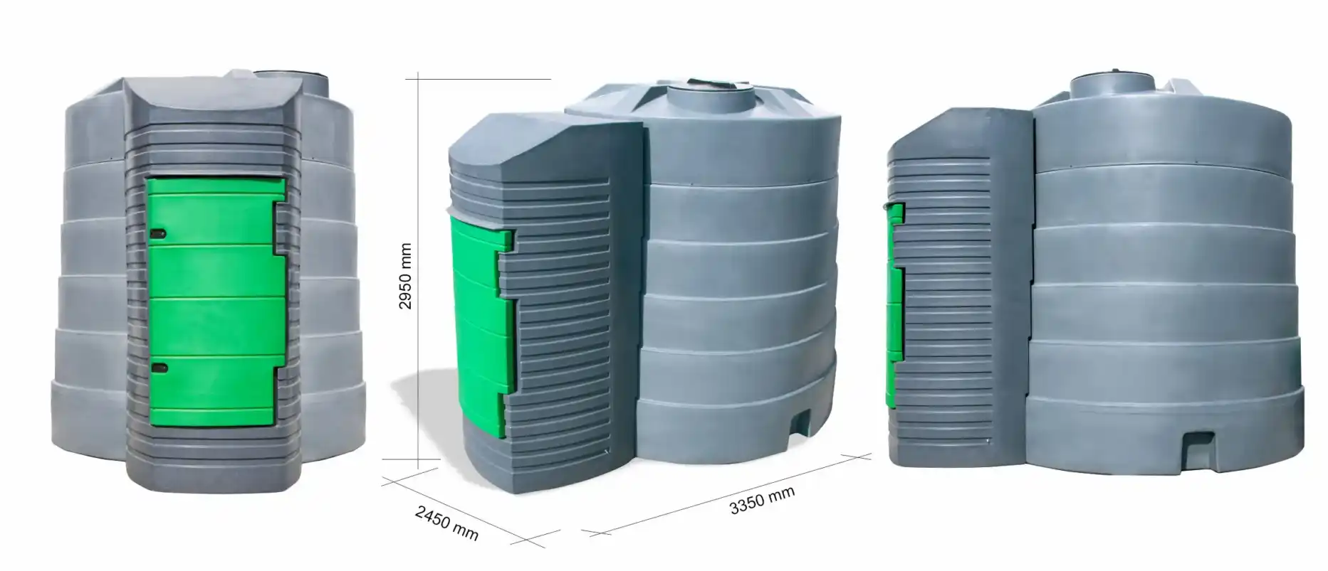 Plastikmahuti 9000L